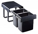 Sistemi di pattumiere per la cucina.