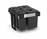 Sistemi di pattumiere per la cucina.