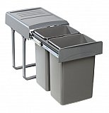 Sistemi di pattumiere per la cucina.