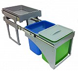 Sistemi di pattumiere per la cucina.