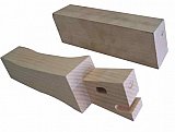 Produzione e realizzazione di piedi in legno in svariate forme, dimensioni e finiture, per divani, poltrone e mobili.